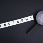 magnifying glass with the word Incident.